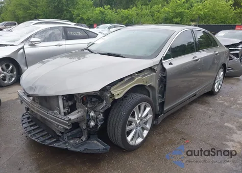 2016 Lincoln Mkz Hybrid из США, поврежденный, VIN 3LN6L2LU3GR629124